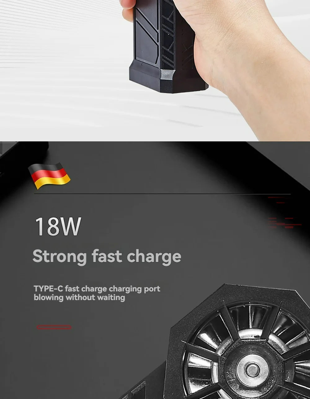 130000RPM 3 Speed ​​Mini Turbo Violent Fan Industrial Duct Fan Wireless Blower Super Power Air Blower Jet Gun Battery Replaceable