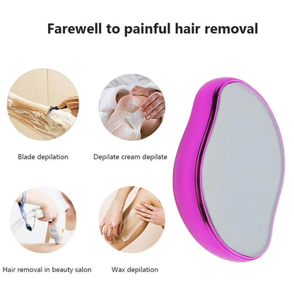 Women Painless Physical Hair Remover Nano Epilator  Erase Body Beauty Depilation Multicolour Physical Hair Epilators Body Beauty