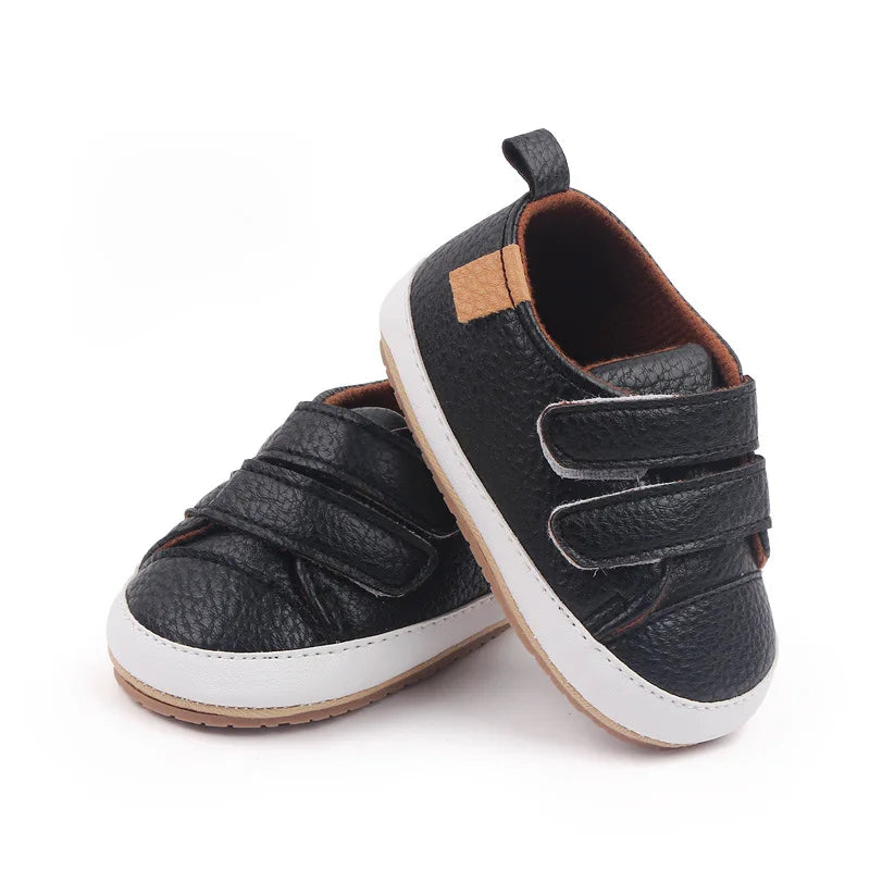 KIDSUN Spring Boys Girls Casual Canvas Sneakers Shoes Newborn Baby Shoes Soft Sole First Walkers Toddler Shoes