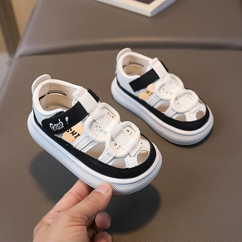 Kids Sports Sandals Summer New Boy' Hollow Board Shoes 1-6Year Old Tide Comfortable Sandals for Boy Baby Casual Shoes Kids Shoes