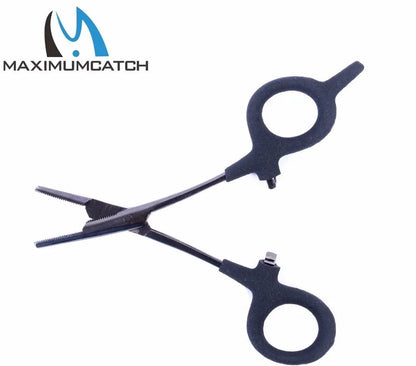 Maximumcatch Stainless Steel Fishing Forceps Hemostats Multi Function 3in1 Line Cutter Hook Remover Fishing Tool Locking Pliers