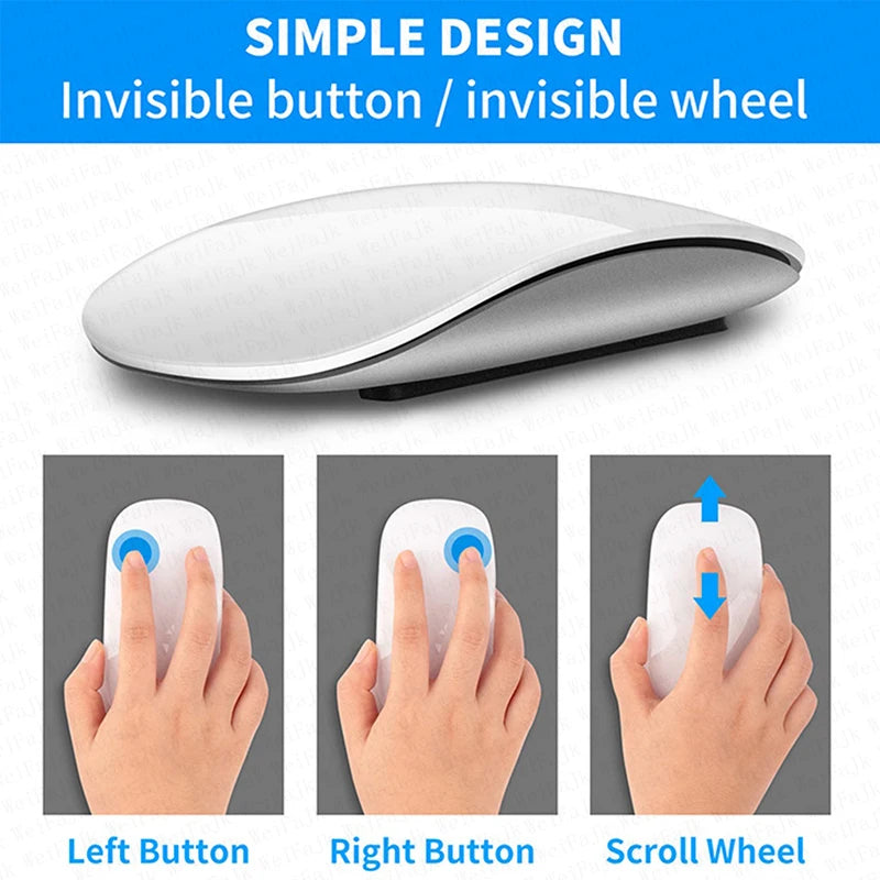 For Apple Original Wireless Bluetooth Touch Magic Mouse For Macbook Pro Air Mini Laptop Tablet PC iPad Gaming Ergonomico Mouse