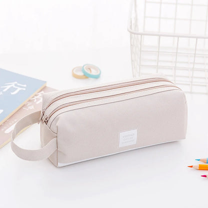 Large Capacity Pencil Case Kawaii Stationery Organizer School Office Supplies Back To School Pencil boxes for girls boy