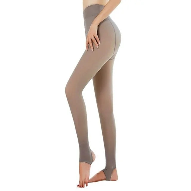 2021 Women High Waist Translucent Leggings