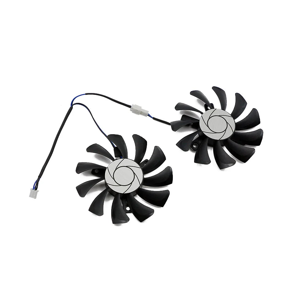 75MM HA8010H12F-Z GTX1050 GPU Cooler Fan Replacement For MSI GTX 1050 2GT OC 1050Ti 4GT Graphics Video Card Cooling Fans 2Pin