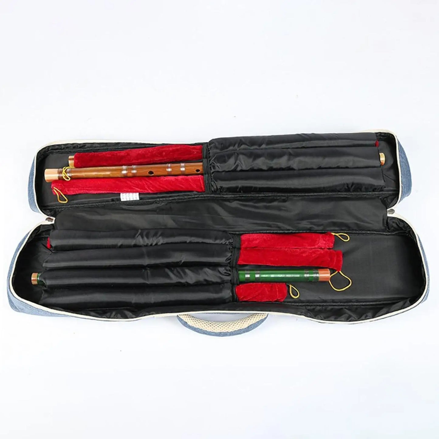 3x4 Pool Cue Cases 1/2 Snooker Pool Cue Bag Portable Lightweight Soft Billiard Cue Stick Storage Pouch Sport Accessories