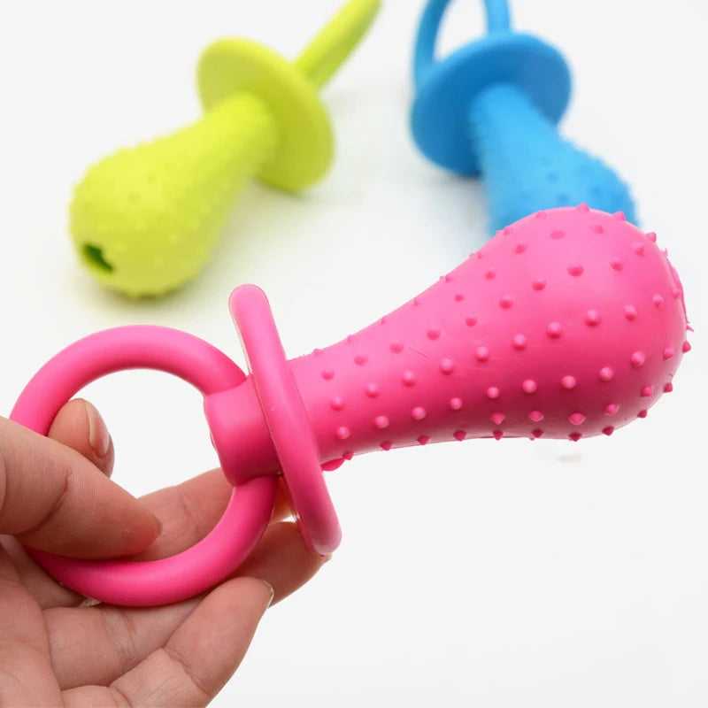 Pet Toys for Small Dogs Rubber Resistance To Bite Dog Toy Teeth Cleaning Chew Training Toys Pet Supplies Puppy Dogs