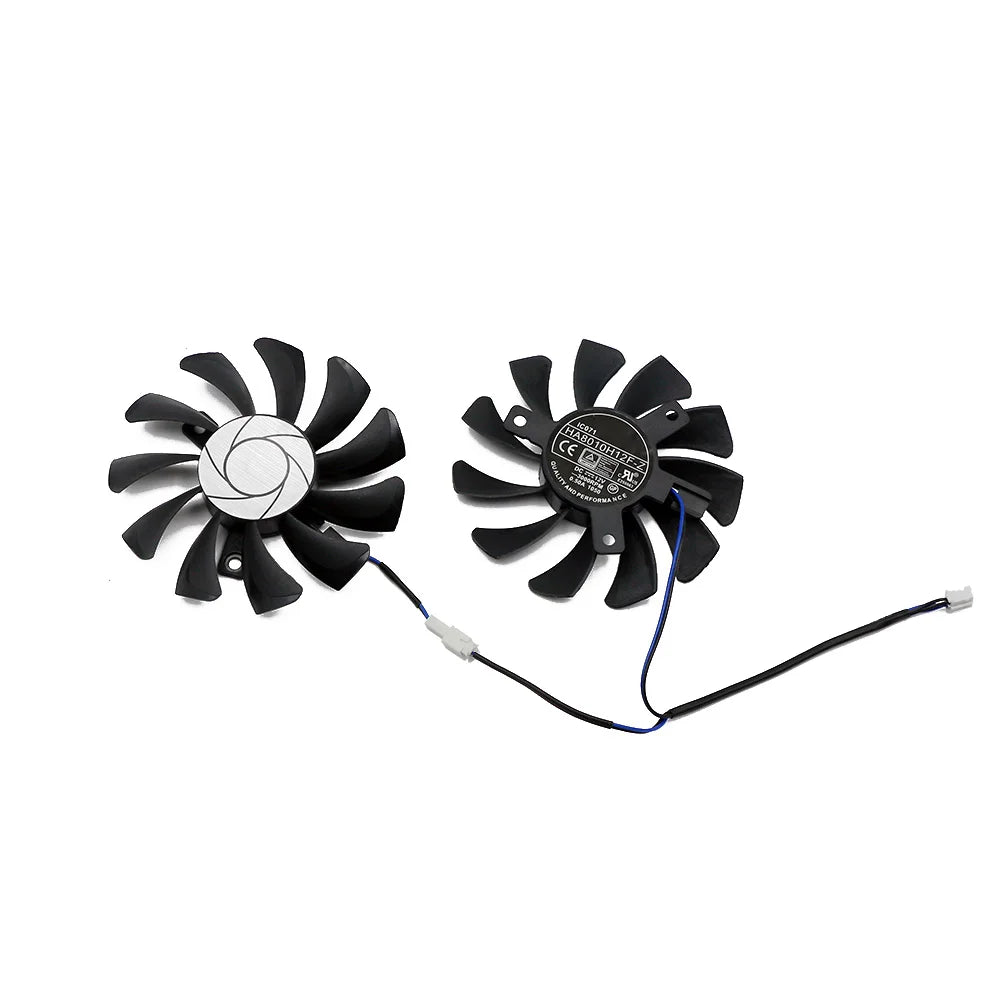 75MM HA8010H12F-Z GTX1050 GPU Cooler Fan Replacement For MSI GTX 1050 2GT OC 1050Ti 4GT Graphics Video Card Cooling Fans 2Pin