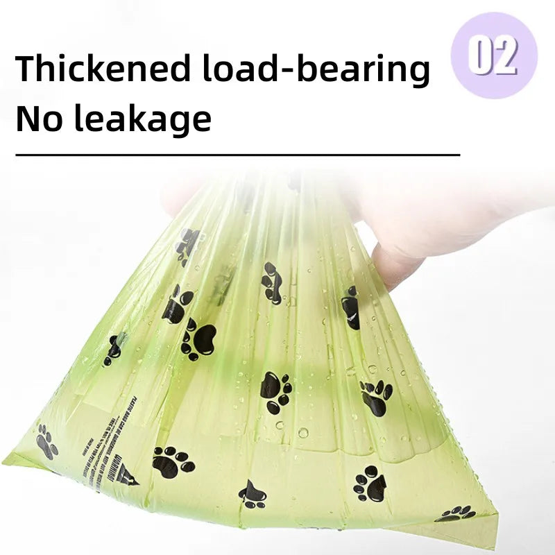 New Dog Poop Bag Biodegradable Pet Garbage Bag Dog Poop Bags Dog Poop Bag Dispenser Dog Cleaning Supplies Dog Products for Dogs