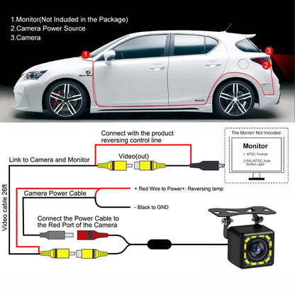 AKAMATE 7inch Universal Car Radio Monitor CarPlay Android Auto Multimedia Player Bluetooth AUX TF Card IPS Screen Video Play