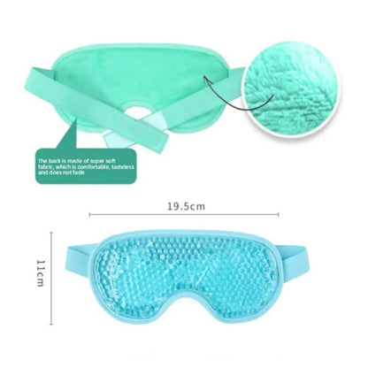 Gel Eye Mask Soothing Relaxing Beauty Mask Hot Therapy Reusable Beads Relaxing Invigorating Beauty Reusable Hot Cold Therapy