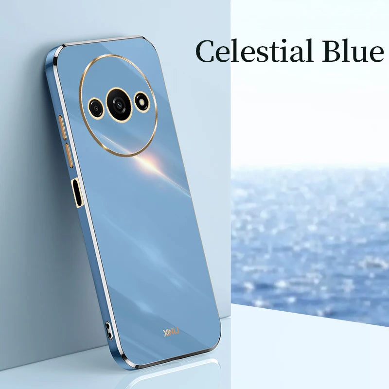 For Redmi A3 Case Soft TPU Case Anti-Fingerprint Camera Protection Cover For Xiaomi Redmi A3