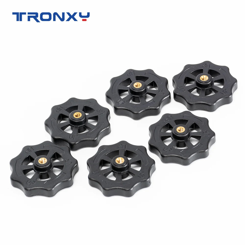 Tronxy Hand Twist Leveling Nuts High Temperature Silicone Solid Spacer Hot Bed Leveling Column 3D Printer Parts