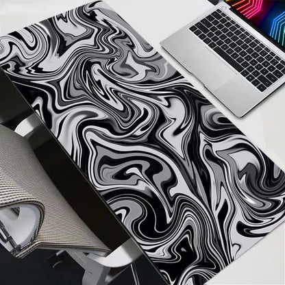 Topographic Map Seamless Mousepad Custom Home Computer Keyboard Pad Desk Mat Laptop Soft Anti-slip Table Mat XX Big Mouse Pad