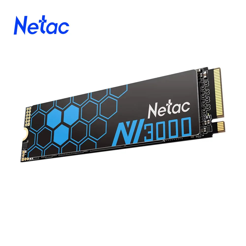 Netac NV3000 M2 SSD NVMe 3500MB/s M.2 2280 PCIe3.0 250GB 500GB 1TB 2TB Internal Solid State Drive for Laptop Desktop Motherboard