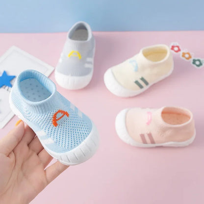 Baby Shoes Soft-soled Toddler Shoes 1-3 Years Old Children Sock Shoes Baby Indoor Shoes Spring Fall Floor Shoes Non-slip