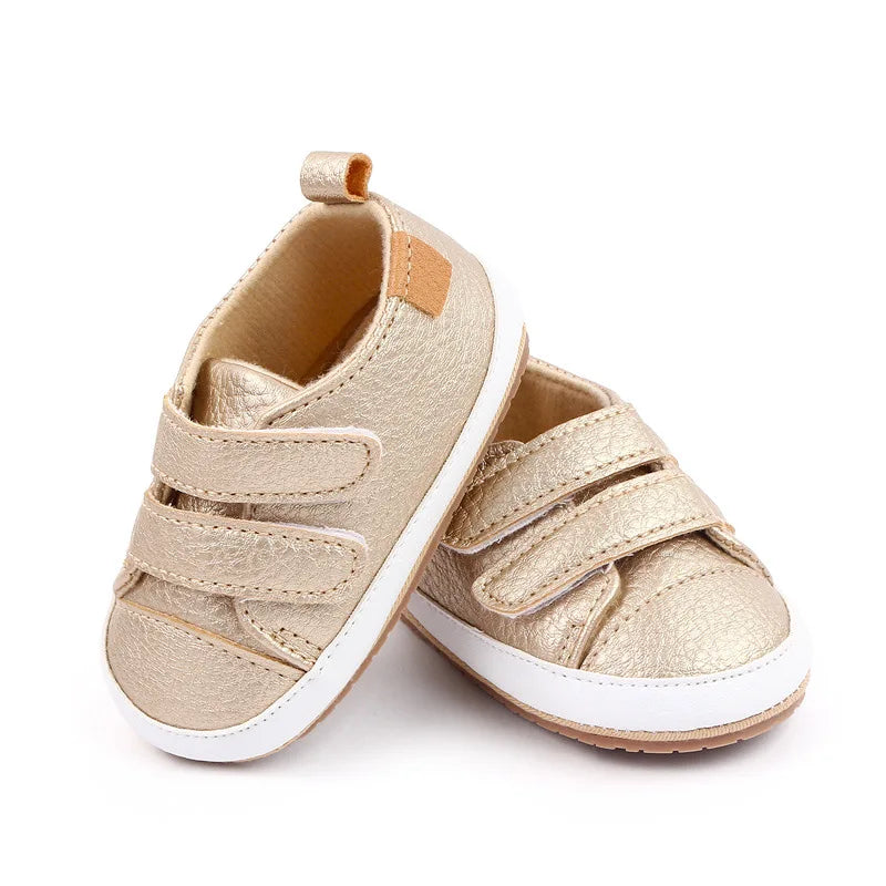 KIDSUN Spring Boys Girls Casual Canvas Sneakers Shoes Newborn Baby Shoes Soft Sole First Walkers Toddler Shoes