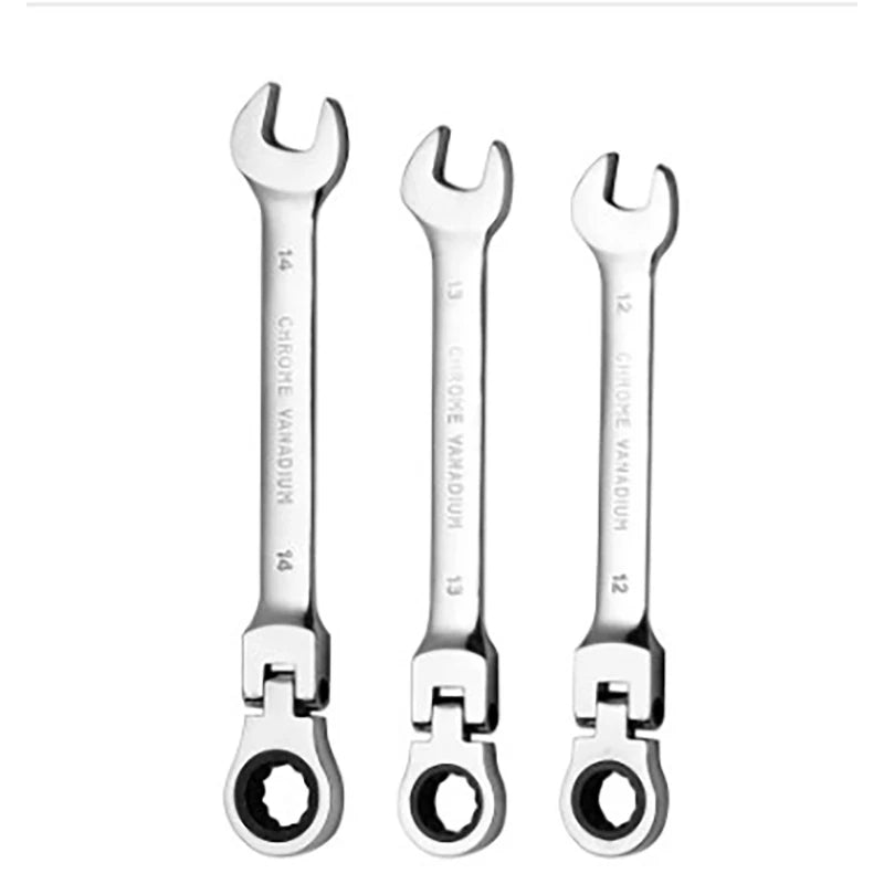 Automatic Fast And Labor-Saving Dual-Use Open-Ended Universal 72-Tooth Ratchet Wrench Movable Head Open Plummer