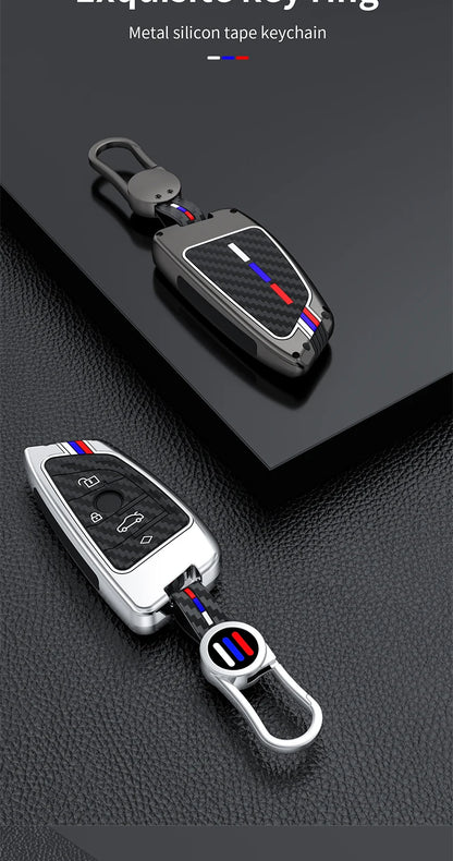 Car Key Case Cover Fob Keyring For BMW F30 F11 X3 F25 Serie 1 E39 X4 G20 X5 G05 F40 X6 F44 216 X1 G30 320i Car Styling