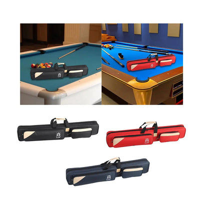 3x4 Soft Pool Cue Cases 1/2 Club Bag Portable Dustproof Carry Bag 32.68inch