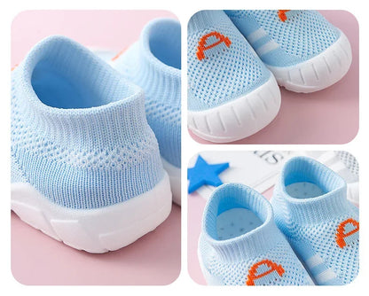 Baby Shoes Soft-soled Toddler Shoes 1-3 Years Old Children Sock Shoes Baby Indoor Shoes Spring Fall Floor Shoes Non-slip