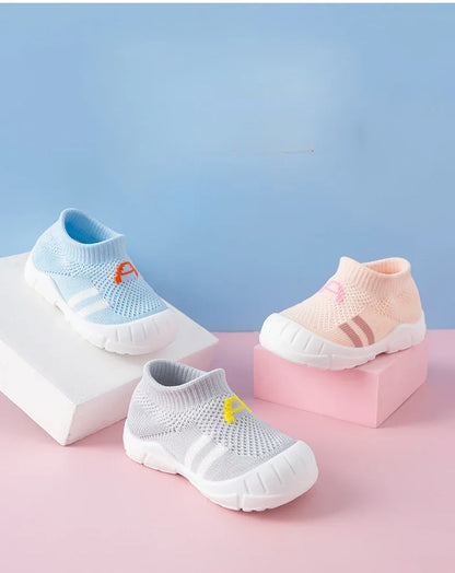 Baby Shoes Soft-soled Toddler Shoes 1-3 Years Old Children Sock Shoes Baby Indoor Shoes Spring Fall Floor Shoes Non-slip