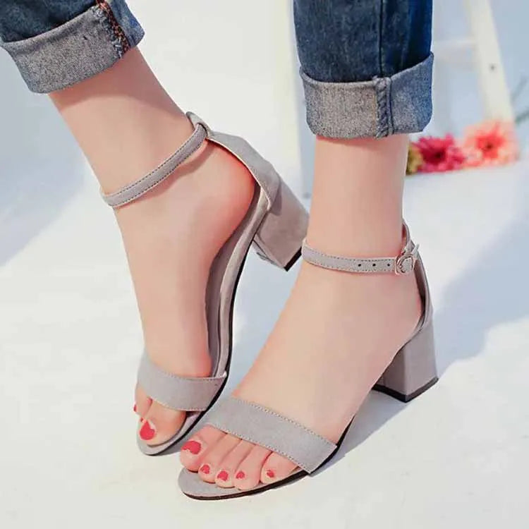 Hot Summer Women Shoes Pumps Dress Shoes High Heels Boat Shoes Wedding Shoes Tenis Feminino With Peep Toe Casual Sandals