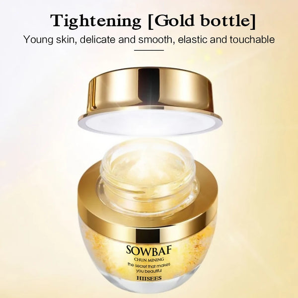 Crema al collagene Golden Snail 24K, idratante e per la cura della pelle, controllo degli oli essenziali, prodotto di bellezza per il viso, 1 pezzo, non irritante