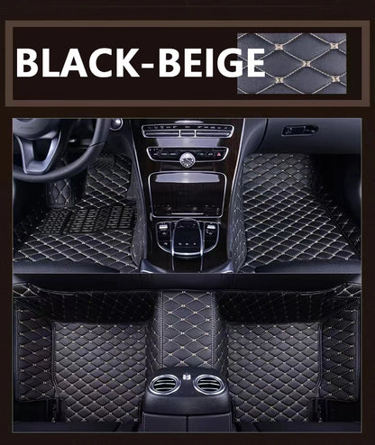 Custom Automotive Car Floor Mats For Audi A5 Sportback 2010 2011 2012 2013 Auto Luxury Leather Men Women Car Mats Full Coverage