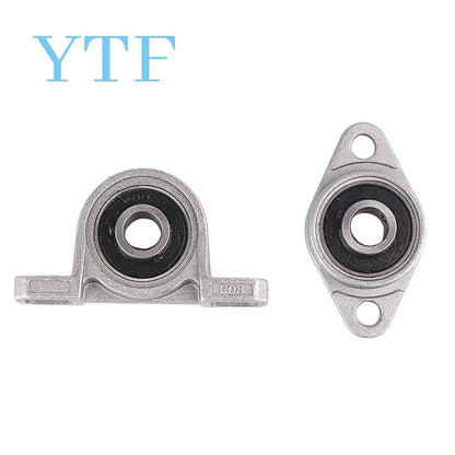 1PCS KFL08 KP08 8mm Bore Diameter Pillow Block Flange Rhombic Bearing Zinc Alloy 3D Printer DIY Parts for T8 Lead Screw