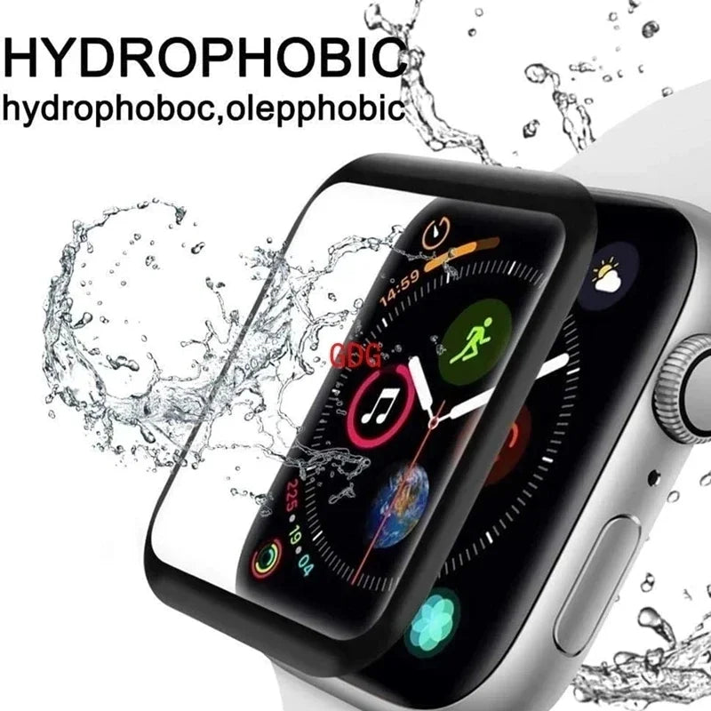 3PCS Ceramic film For Apple watch Ultra 8 7 49mm 45mm 41mm Screen protector For Apple watch 6 5 4 SE 44mm 40mm 3 2 9 42mm 38mm