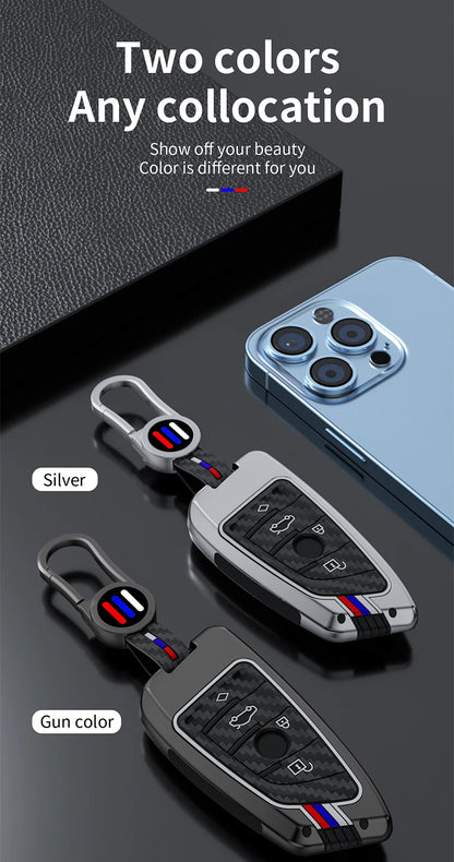 Car Key Case Cover Fob Keyring For BMW F30 F11 X3 F25 Serie 1 E39 X4 G20 X5 G05 F40 X6 F44 216 X1 G30 320i Car Styling