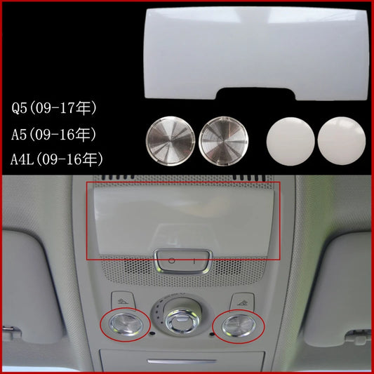 Interior Reading Lampshade Interior Ceiling Lamp Cover for Audi A4L A5 Q5