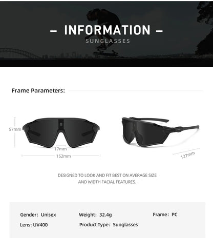 VAGHOZZ Anti-UV Outdoor Cycling Sunglasses Sport Bike Fishing Driving Eyewear MTB Bike Bicycle Baseball Goggles