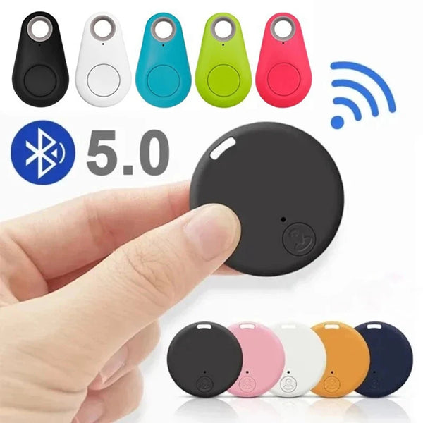 Mini localizzatore GPS anti smarrimento, allarme, portafoglio, portachiavi, tag intelligente, compatibile con Bluetooth, portachiavi, localizzatore per cani, animali domestici e bambini.