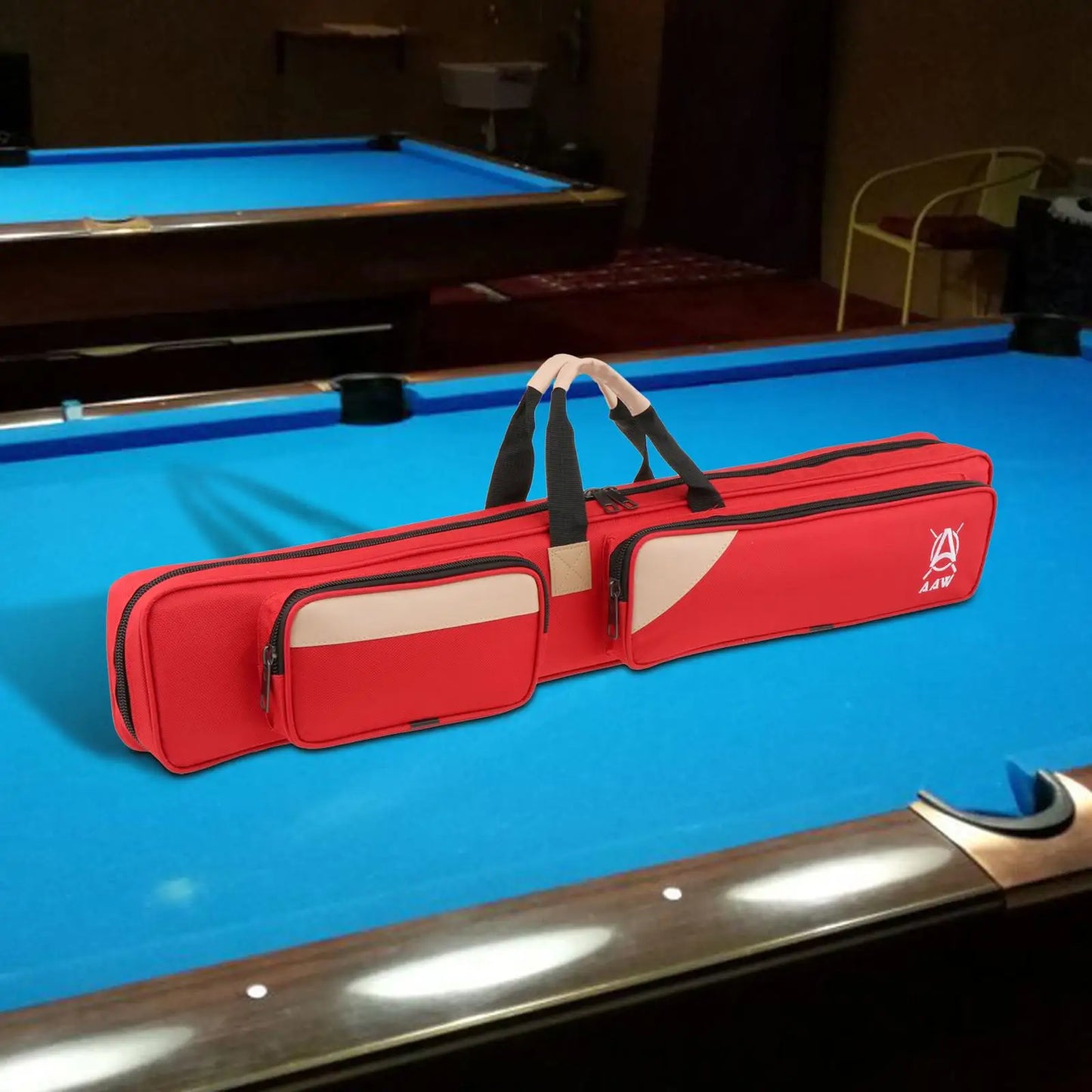 Pool Cue Case Waterproof with Adjustable Shoulder Strap Billiard Cue Case