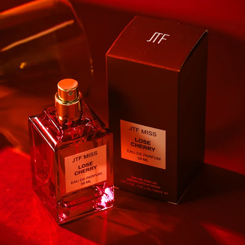 Luxury Brand JTF 50ml Eau De Parfum Spray for Men Fresh Scent Energetic Fruity Floral Woody Tones Women's Long Lasting Perfume