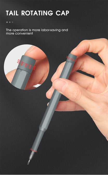 26 in 1 Precision Screwdriver Set Magnetic Screw Driver Bits Multifunctional Mini Repair Tool for iPhone Watch Xiaomi Glasses PC