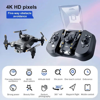 Xiaomi Mijia V30 Mini Drone with Camera HD 8K 1080P FPV RC Drones Profesional Five-sided Obstacle Avoidance Helicopter Drone