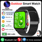 2025 New Flashlight Smart Watch Woman Men HD Touch Screen BT Call Multi Sport Mode Health Monitoring IP68 Waterproof Smartwatch