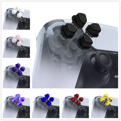 eXtremeRate Ergonomic Split Dpad Buttons (SDP Buttons) Compatible with ps5/ps5 EDGE, Compatible with ps4 All Model Controllers