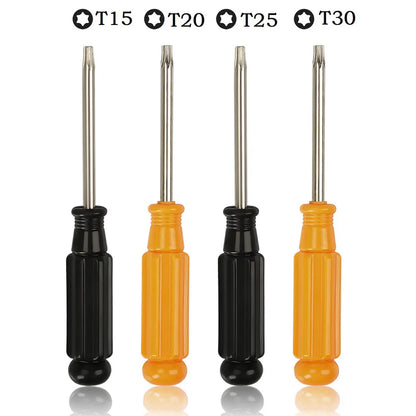 1pc T15 T20 T25 T30 Torx Screwdriver Tamper Proof Security Screw Bolt Hole Screwdriver Screw Driver Wrench Key Hand Tools