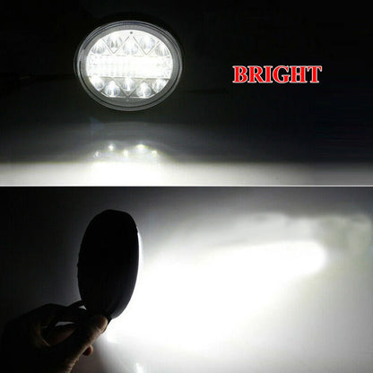 4" 102W Car LED Bar Work Light 12V 24V Spot Flood Flash Off Road Truck Boat 4x4 Atv Suv Driving Fog Headlights