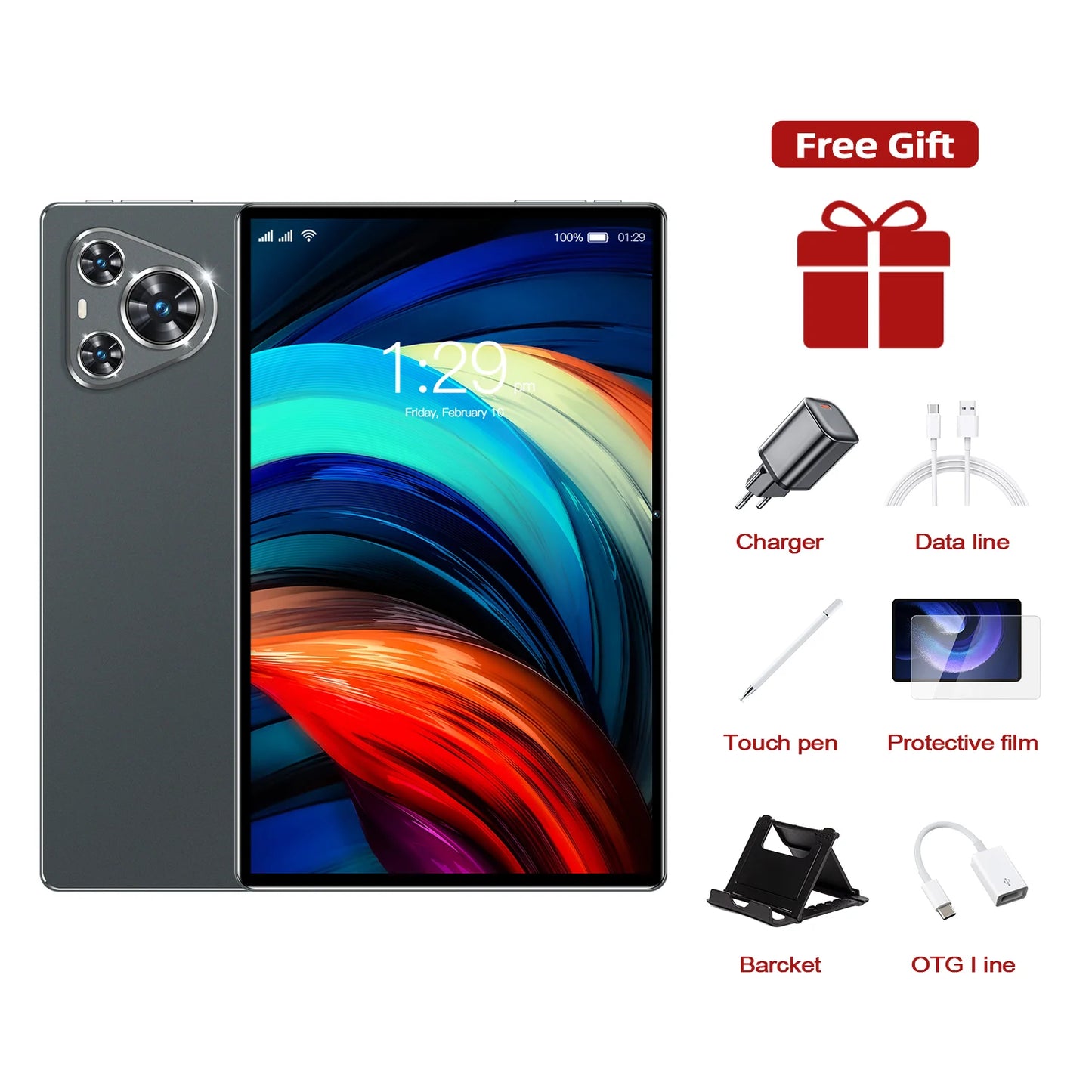 2024 Tablets Android Original Xioami P70 PRO Tablet 16GB+1T 20000mAh 12 inch HD 4K Android 14 10 Core WIFI Network Tablet PC