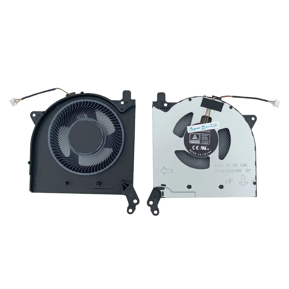 CPU GPU Cooling Fan for Lenovo Legion 5-15ACH6H Type 82JU, R7000P Y7000P 2021 DC10V Gaming Laptop Cooler Radiator 5H40S20304