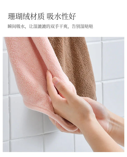 Kids Cute Cartoon Animal Hand Towels for Baby Bath Hand Dry Towel Kids Children Microfiber Towel Quick Drying Hanging Hand Towel