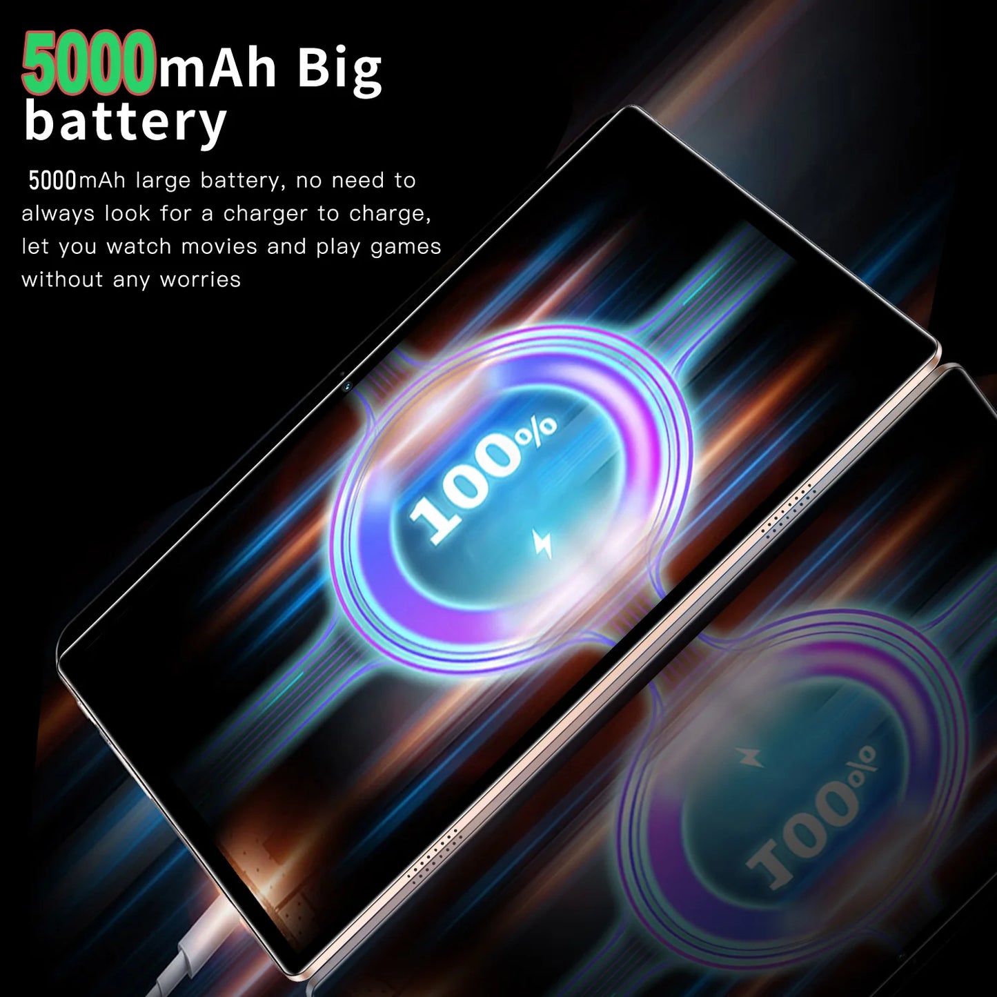 New 10.1-inch Tablet Pc  4GB RAM  64 ROM Supports video Calls Dual cameras Google Octa core Android 11.0 5000mAh Battery