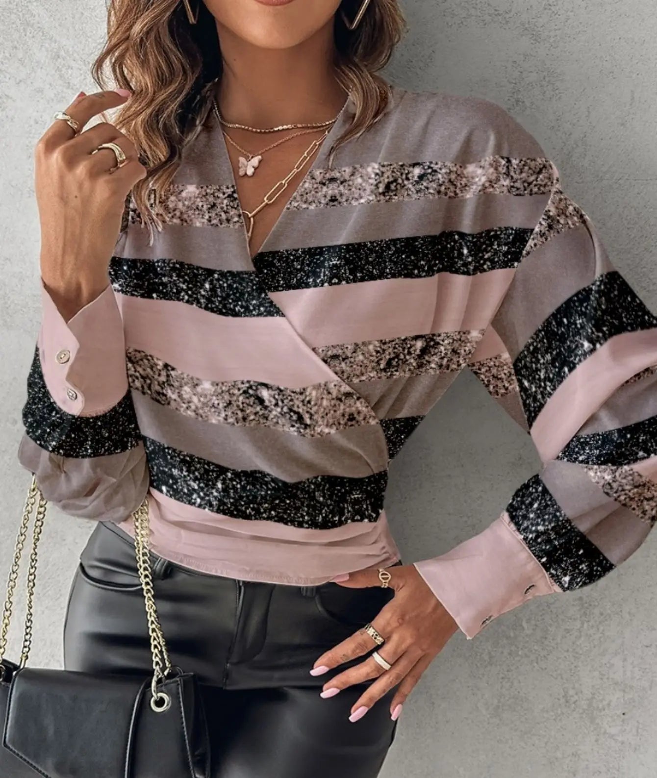 Sexy V Neck Long Sleeve Shirts Blouses Office Lady Spring summer Fashion Elegant Solid White blouse For Women 2024 Female Tops