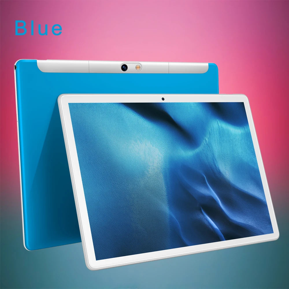 BDF 10.1'' Tablet PC Android 11 Support 4G/3G Dual SIM Card Tablets 4GB+64GB Bluetooth Wi-Fi Tablet Android Pc