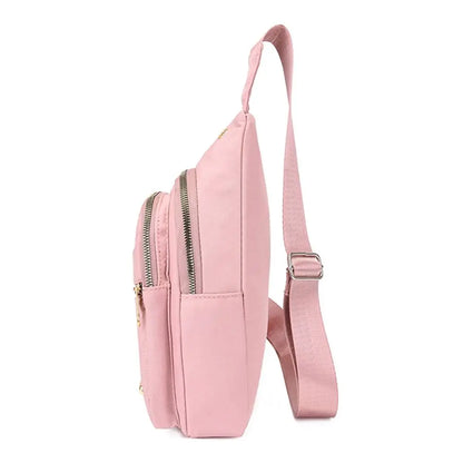 Multifunctional Travel Cross Body Chest Bag Small Sling Backpack Anti-theft Pouch Shoulder Bag